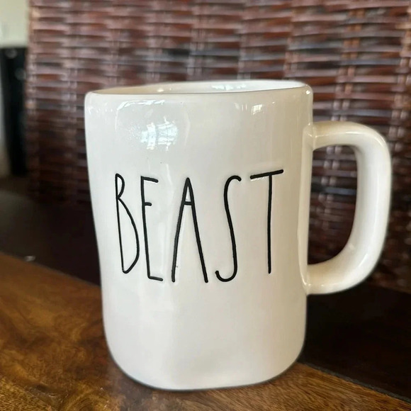 Rae Dunn “BEAST” coffee mug - Picture 1 of 6